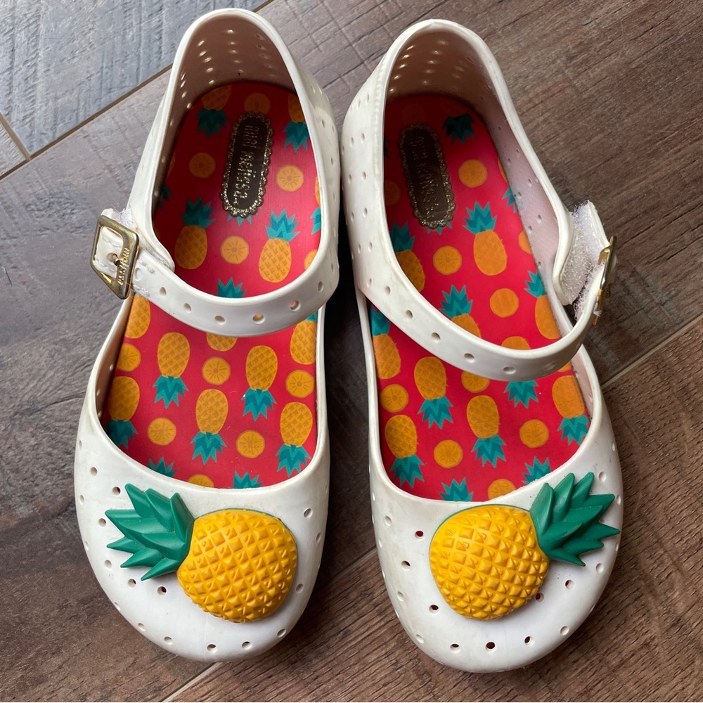 Mini Melissa Pineapple Sandals